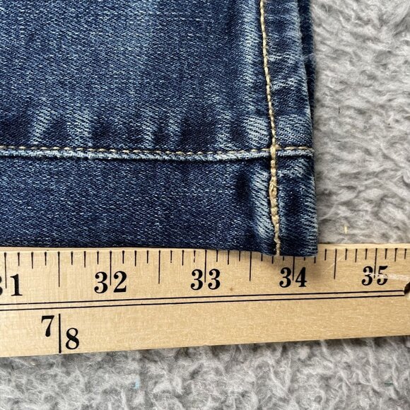 American Eagle Jeans Womens 6 Skinny Kick Super Stretch Distressed Denim - Picture 6 of 10